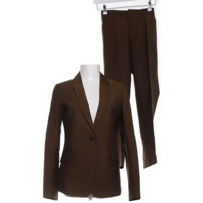 Jakkesæt (Brun) fra Tiger of Sweden Uld, Mohair, Viscose
