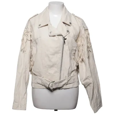 Bikerjakke (Beige) fra Collection Pimkie Bomuld, Polyester
