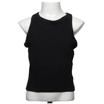 Tank­top (Schwarz) von H&M Baumwolle, Elasthan