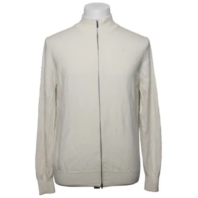 Cardigan (White) from Invento Merino wool
