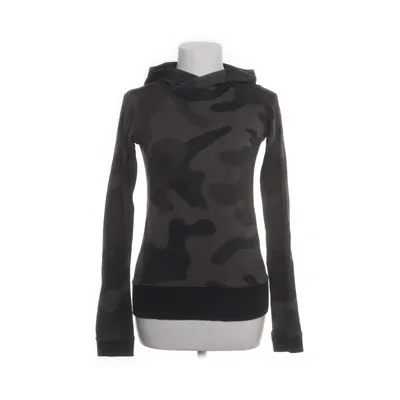 Capuchon sweater (Lila, Zwart) van Raw Katoen, Elastaan, Polyester