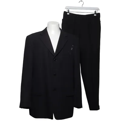 Kostym (Svart) från Melka Polyester, Ull