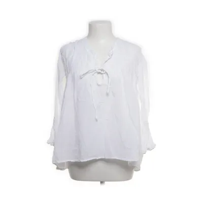 Blouse (Wit) van Repeat Katoen