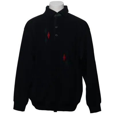 Sweater (Black, Multicolored) from USA Marine Acrylic, Merino wool
