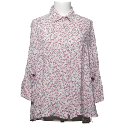 Bluse (Weiß, Mehrfarbig) von The Shirt Factory Viskose