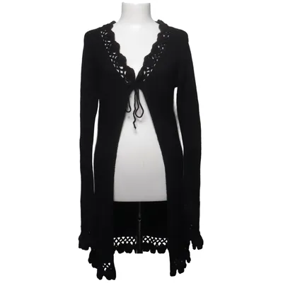 Cardigan (Zwart) van Tessie Acryl, Angora, Polyamide, Wol
