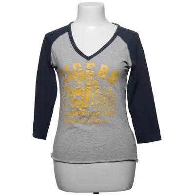 Baseball T-shirt (Gray, Blue, Multicolored) from Marwin Cotton, Elastane