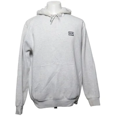 Sweat à capuche (Gris) de Obey Coton, Polyester, Viscose