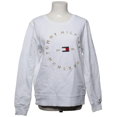 Collegetröja (Vit) från Tommy Hilfiger Bomull