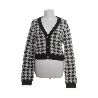 Cardigan (White, Black) from Seven Sisters Acrylic, Polyamide