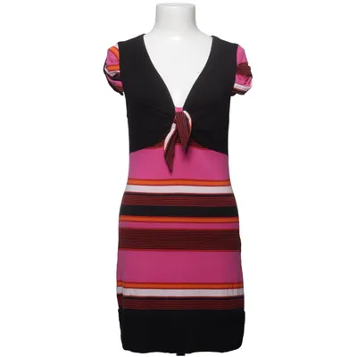 Kleid (Schwarz, Pink, Mehrfarbig) von Best Connections Elasthan, Viskose