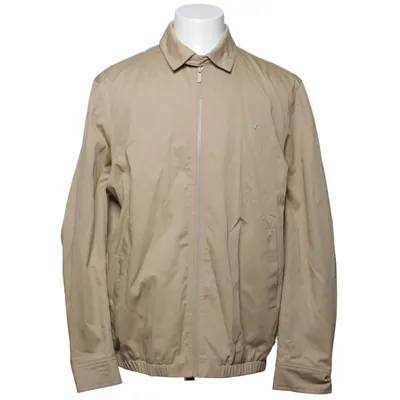 Jacket (Beige) from Farah Cotton, Polyester