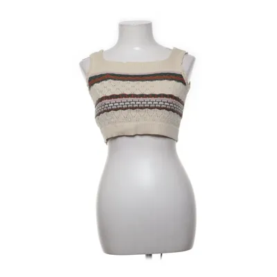 Crop top (Beige, Flerfärgad) från Dazy Polyamid, Viskos