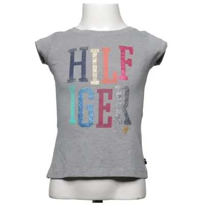 T-shirt (Grå, Flerfärgad) från Tommy Hilfiger Bomull, Polyester