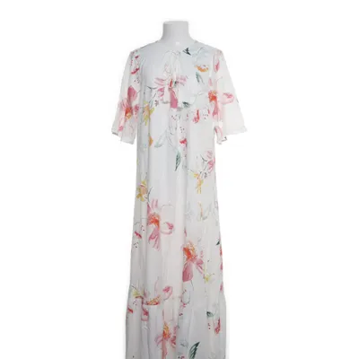 Maxi dress (White, Multicolored) from Noracora Polyester