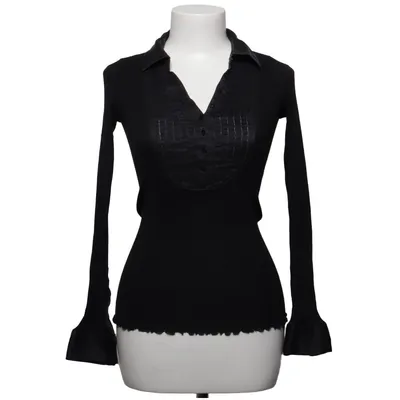 Bluse (Sort) fra Rosemunde Bomuld, Silke