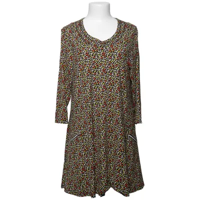 Robe (Noir, Multicolore) de Kanok Élasthane, Viscose