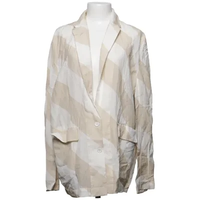 Blazer (Beige, White) from H&M Studio