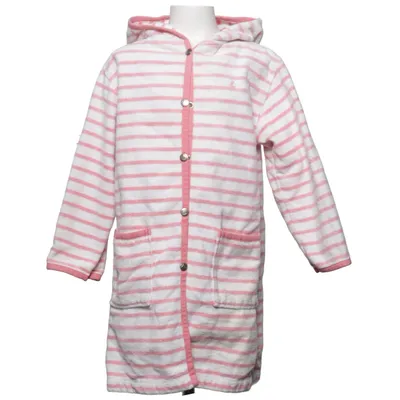 Badekåbe (Hvid, Pink) fra Petit Bateau Bomuld