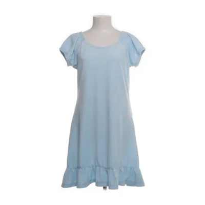 Klänning (Blå) från Vera Velour Bomull, Polyester