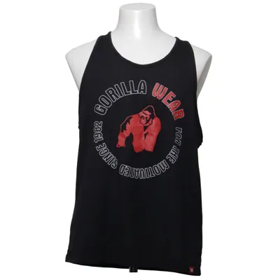 Sports tank top (Black) from Gorilla Wear Polyester
