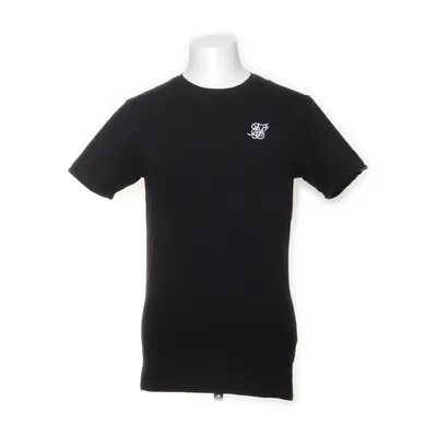 T-shirt (Svart) från SikSilk Bomull, Elastan, Polyester
