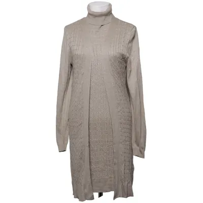 Turtleneck kjole (Beige) fra Alfredo Pauly Kashmir, Bomuld, Polyamid, Viscose, Uld