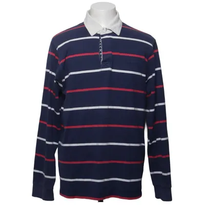 Rugby shirt (Blauw, Wit, Rood) van Hackett London Katoen