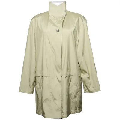 Jakke (Beige) fra Delmod Acetat, Polyamid, Polyester