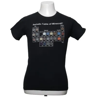 T-shirt (Periodic Table Of Minecraft) de Jinx Coton