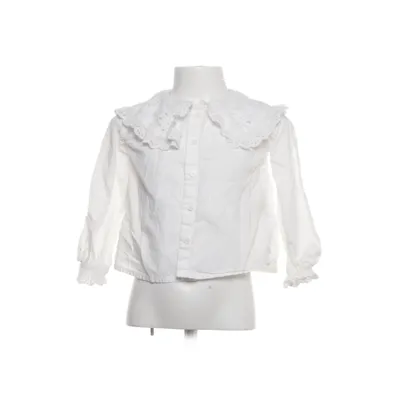 Blouse (White) from H&M Cotton