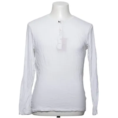 T-shirt manches longues (Blanc) de H&M Coton