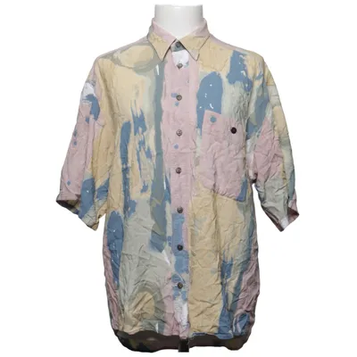 Kortærmet skjorte (Blå, Beige, Pink) fra Cavori