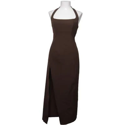 Maxi jurk (Bruin) van L'Academie Elastaan, Polyamide, Polyester, Viscose