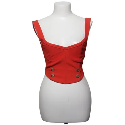 Crop top (Rød) fra Zara Elastan, Polyester