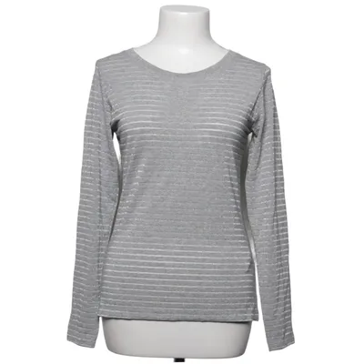 Long sleeve T-shirt (Gray) from Caractère Elastane, Metallic fiber, Polyamide, Viscose