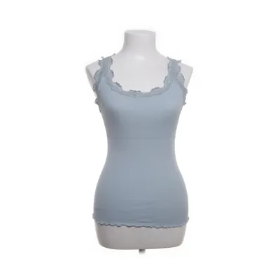 Tank Top (Blue) from Rosemunde Silk, Cotton, Polyamide, Elastane