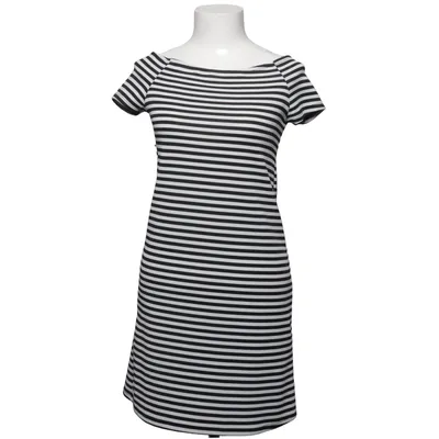 Kjole (Sort, Hvid) fra Blue Sand Elastan, Polyester