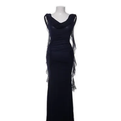 Aftonklänning (Blå) från Cider Elastan, Polyester