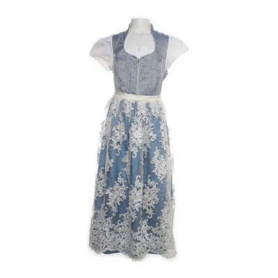 Dirndl (Blauw, Meerkleurig) van Gams Bock Katoen, Polyester