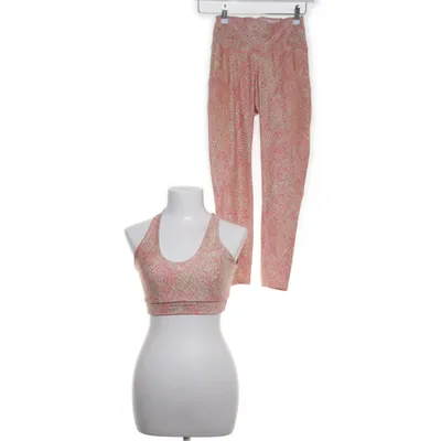 Sportswear set (Yellow, Pink) from Swedish Fall Polyester, Elastane