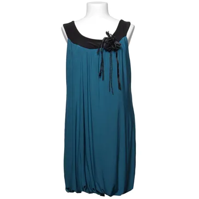 Jurk (Blauw, Zwart) van Krisp Elastaan, Polyester