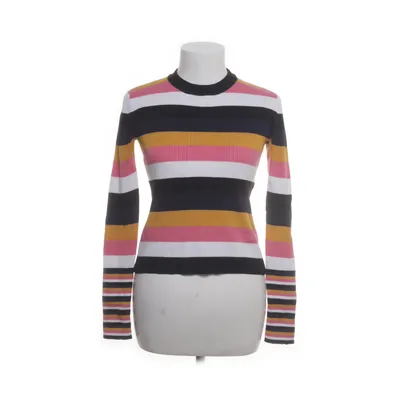 Trui (Zwart, Meerkleurig) van Zara Knit Nylon, Viscose