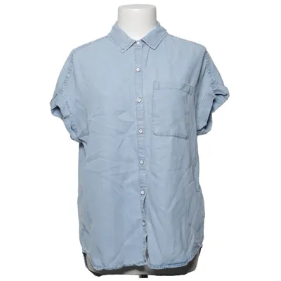 Korte mouwen shirt (Blauw) van Lola River Lyocell