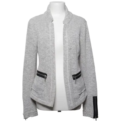 Blazer (Zwart, Wit) van Vintage Havana Katoen, Polyester