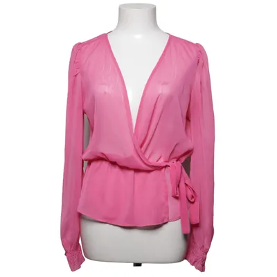 Slå-om bluse (Pink) fra Costes Studio