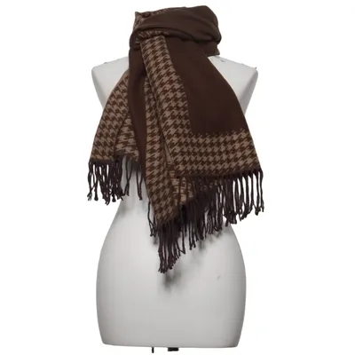 Scarf (Brown, Beige) from Sky Cashmere