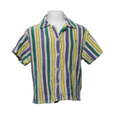 Korte mouwen shirt (Blauw, Groen, Geel) van Bobo Choses Organisch katoen