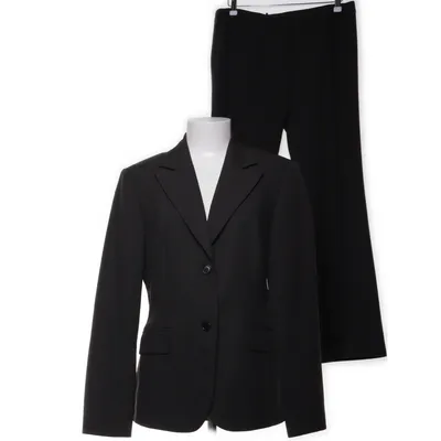 Kostym (Grå) från Sisley Acetat, Polyester, Viskos