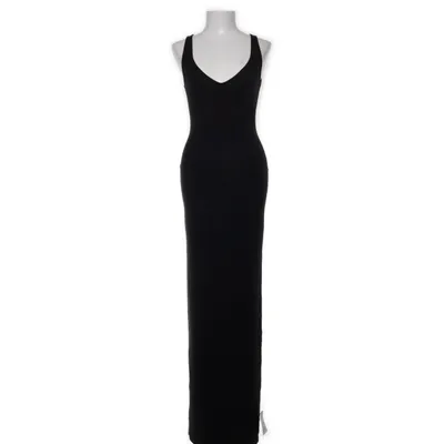 Maxikjole (Sort) fra ASOS Design Elastan, Viscose